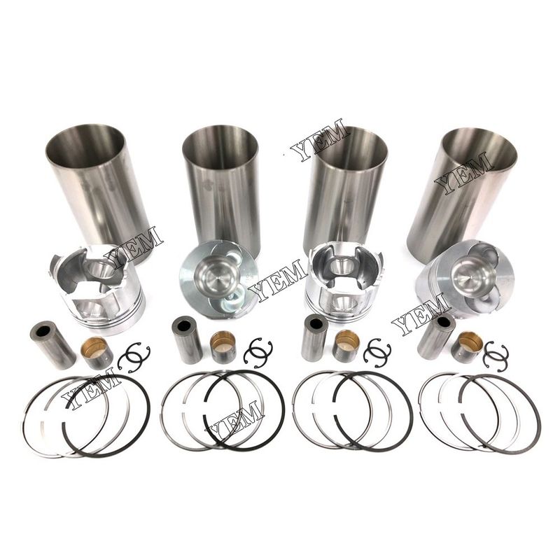 For Yanmar 4TN100 Excavator Diesel parts Cylinder Liner Kit