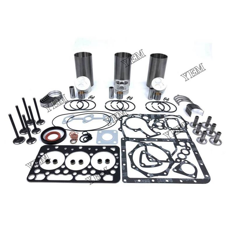 Overhaul Rebuild Kit With Gasket Set Bearing&Valve Train For Kubota D722